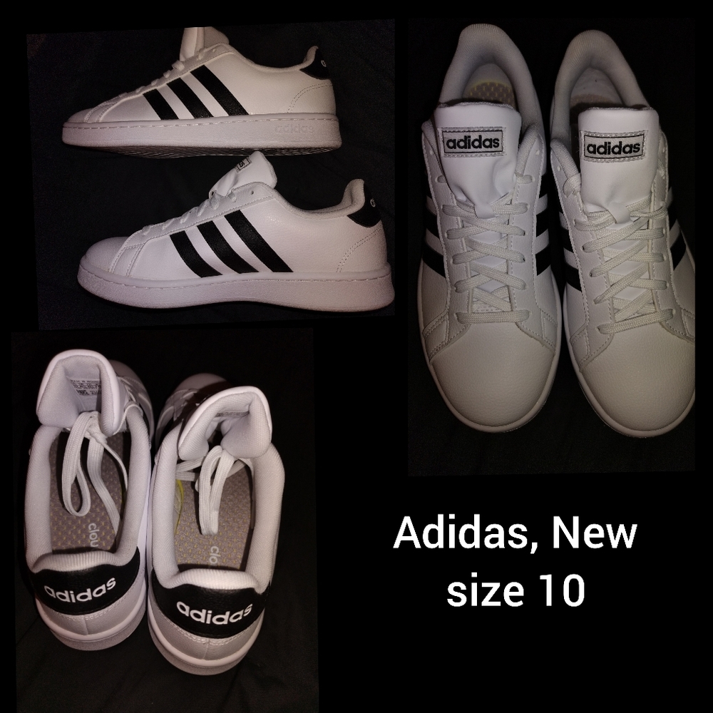 Adidas women's grand court shoes size 10